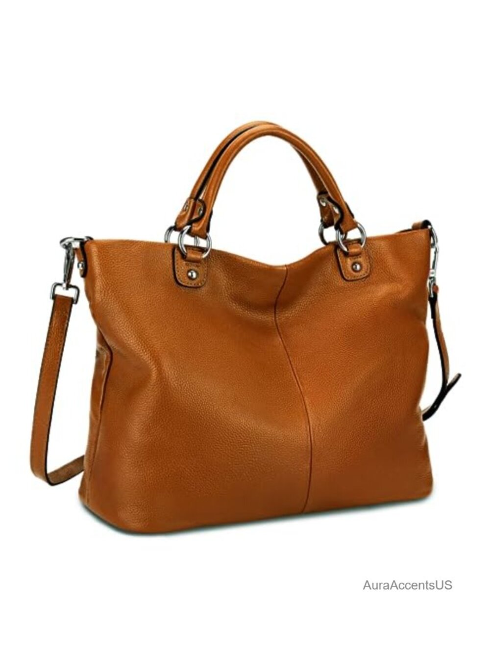 Genuine Leather Tote Purse Top Handle Satchel